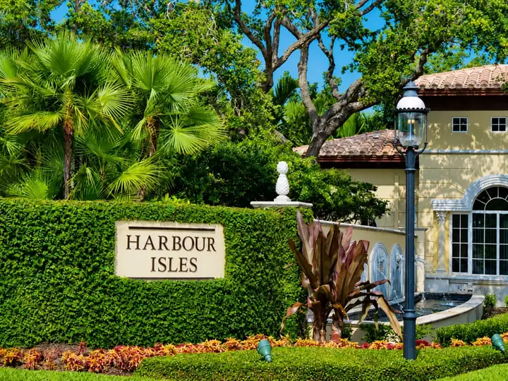 Harbour Isles waterfront estates North Palm Beach
