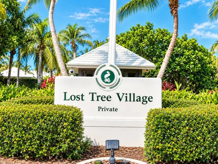 Lost Tree Village barrier island estate